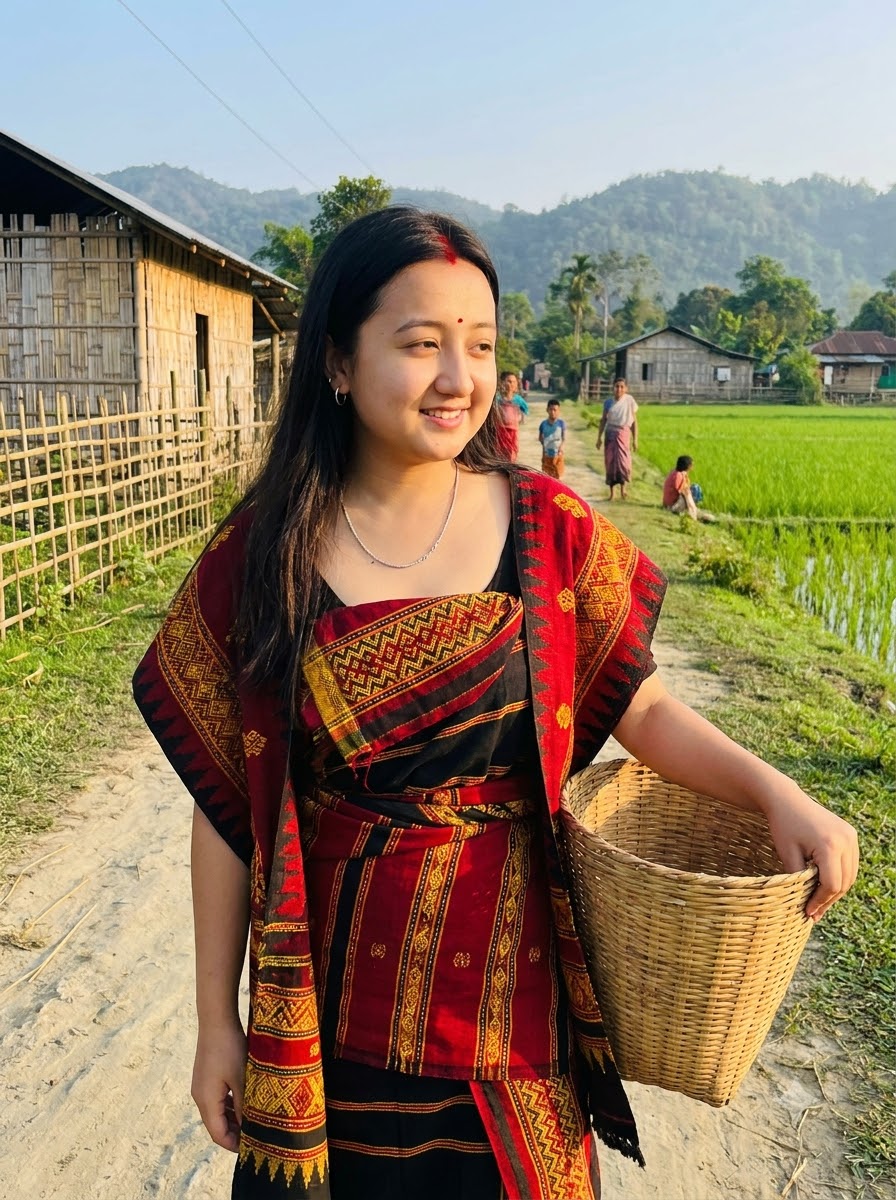Beautiful Bodo Village Life