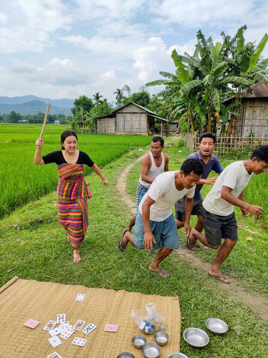 Bodo Village Card Game Chase